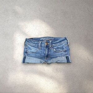 American Eagle Outfitters Low Rise Micro Denim Shorts